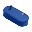 Oxford Trousse, polyester, oval, bleu photo du produit