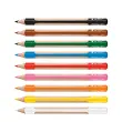 Crayon de couleur triangulaire griffix - étui de 9 - Pelikan photo du produit