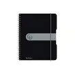 Cahier à spirales easy orga to go - A5 - Noir - Herlitz photo du produit