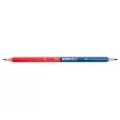 Kores Crayons de couleur TWIN, triangulaire, bleu / rouge photo du produit