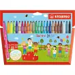 STABILO Feutre Trio A-Z, étui en carton de 24 photo du produit