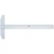 M+R Règle té, longueur de mesure: 750 mm, bleu transparent photo du produit