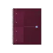 Oxford International Cahier NOTEBOOK, A4, ligné, bleu foncé photo du produit