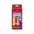 FABER-CASTELL Crayon de couleur gommable, étui carton de 24 photo du produit