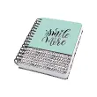 sigel Carnet &agrave; spirale Jolie Inspire 'Curly Mint', A5 photo du produit