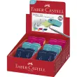 24 FABER-CASTELL Gomme en plastique SLEEVE MINI, assorti photo du produit