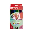 Kores Crayon de couleur 'Kolores JUMBO', étui carton de 12 photo du produit