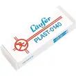 L&auml;ufer Gomme en plastique PLAST, transparente photo du produit