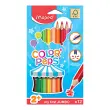 MAPED my first Crayons de couleur COLOR'PEPS JUMBO, étui 18 photo du produit