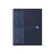 Oxford International Cahier NOTEBOOK, A4, ligné, rouge foncé photo du produit