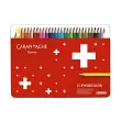 CARAN D'ACHE Crayons de couleur Swisscolor, étui métal de 30 photo du produit