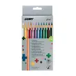 LAMY Crayon de couleur triangulaire plus, &eacute;tui carton de 12 photo du produit