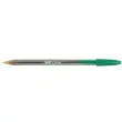 Stylos - bille cristal - Ecriture moyenne 0.5mm - Vert - Bic photo du produit