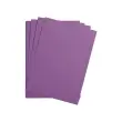 25 feuilles papier Maya 270 g - 500 x700 mm - Violet - Clairefontaine photo du produit