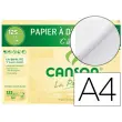 Papier dessin canson C a grain crayon encre gouache feutre 125g A4 12f photo du produit