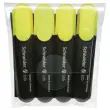 Surligneur job jaune pochette 4 pièces - Schneider photo du produit