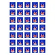 Gommette educative maildor bon points renards 148x210mm 700 unités - Clairefontaine photo du produit