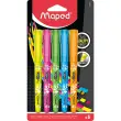 Blister de 5 surligneurs fluo Peps Pen - Maped photo du produit