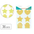 Lot de 36 gommettes à gratter 170 x 220mm 6 planches - Sodertex loolipo photo du produit