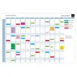 Planning magnétique annuel - textes en français - Exacompta photo du produit