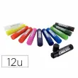 Lot de 12 bâtons de gouache Stick'color solides - Coloris assortis - La francaise des couleurs photo du produit