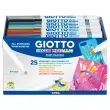 Classpack feutres decor métal 24 unités coloris assortis - Giotto photo du produit