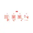 Pack aquaperles 1500 pièces s ø 5 mm 8 coloris modèles inclus - Sodertex loolipo photo du produit