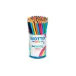 Pot de 84 crayons Colors 3.0 forme hexagonale bois 18 cm - Giotto photo du produit