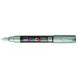 Marqueur pc1mc base eau pointe conique extra fine 0, 7mm argent - Posca photo du produit