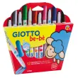Feutre coloriage be - be lavable 12 unités assortis - Giotto photo du produit