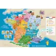 Puzzle educatif 34x48cm 150 pieces theme les departements de france - Culture club photo du produit