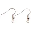 Boucle d'oreilles metalliques crochet hippie ouvert dore 20x18mm 10u - Innspiro photo du produit