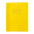 Protege - cahier 17x22cm plastique jaune 2 rabats - Clairefontaine photo du produit