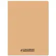 Cahier polypropylène piqûre - A4+ 90 g - 96 pages - Corail - Conquérant photo du produit