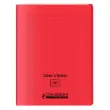 Cahier à rabats piqûre Seyès - A4+ 90g - 48 pages - Rouge – Conquérant photo du produit