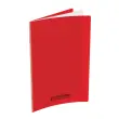 Cahier polypropylène piqûre - A4+ 90 g - 60 pages - Rouge - Conquérant photo du produit