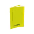 Cahier polypropylène piqûre Seyès - A5+ 90 g - 140 pages - Jaune - Conquérant photo du produit