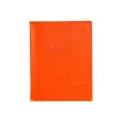 Protege - cahier 24x32cm plastique orange opaque - Clairefontaine photo du produit