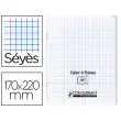 Cahier &agrave; rabat piq&ucirc;re Sey&egrave;s - A5+ 90g - 96 pages - Incolore - Conqu&eacute;rant photo du produit