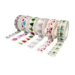 Rubans adhesifs loolipo theme noel 15mm x 10ml 6 pcs - Sodertex loolipo photo du produit