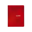 Cahiers piqure clairefontaine 7000 souple 17x22cm 96p seyes rouge - Calligraphe photo du produit