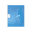 Cahier piqûre Seyès - A4 70 g - 96 pages - Bleu - Calligraphe photo du produit