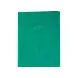 Protege - cahier 24x32cm plastique 22/100e vert - Clairefontaine photo du produit