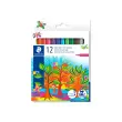 Stylo feutre 325 pointe moyenne 1mm pack 12 couleurs - Staedtler photo du produit
