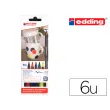 Feutres pinceaux - pointe fine - Edding photo du produit