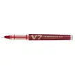 Rollers v7 rechargeable écriture moyenne 0.5mm rouge écologique - Pilot photo du produit