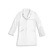 Blouse 100% coton 190g/m blanc taille xs - Wonday photo du produit