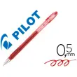 Stylos - bille g1 7 0.5mm encre gel rouge corps translucide - Pilot photo du produit