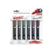 Marqueur marbel universel pointe ronde medium 4mm set 6 - Darwi photo du produit