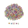 Perle plastique ocolor 15mm motifs ocean assortis lot de 1000 - La francaise des couleurs photo du produit